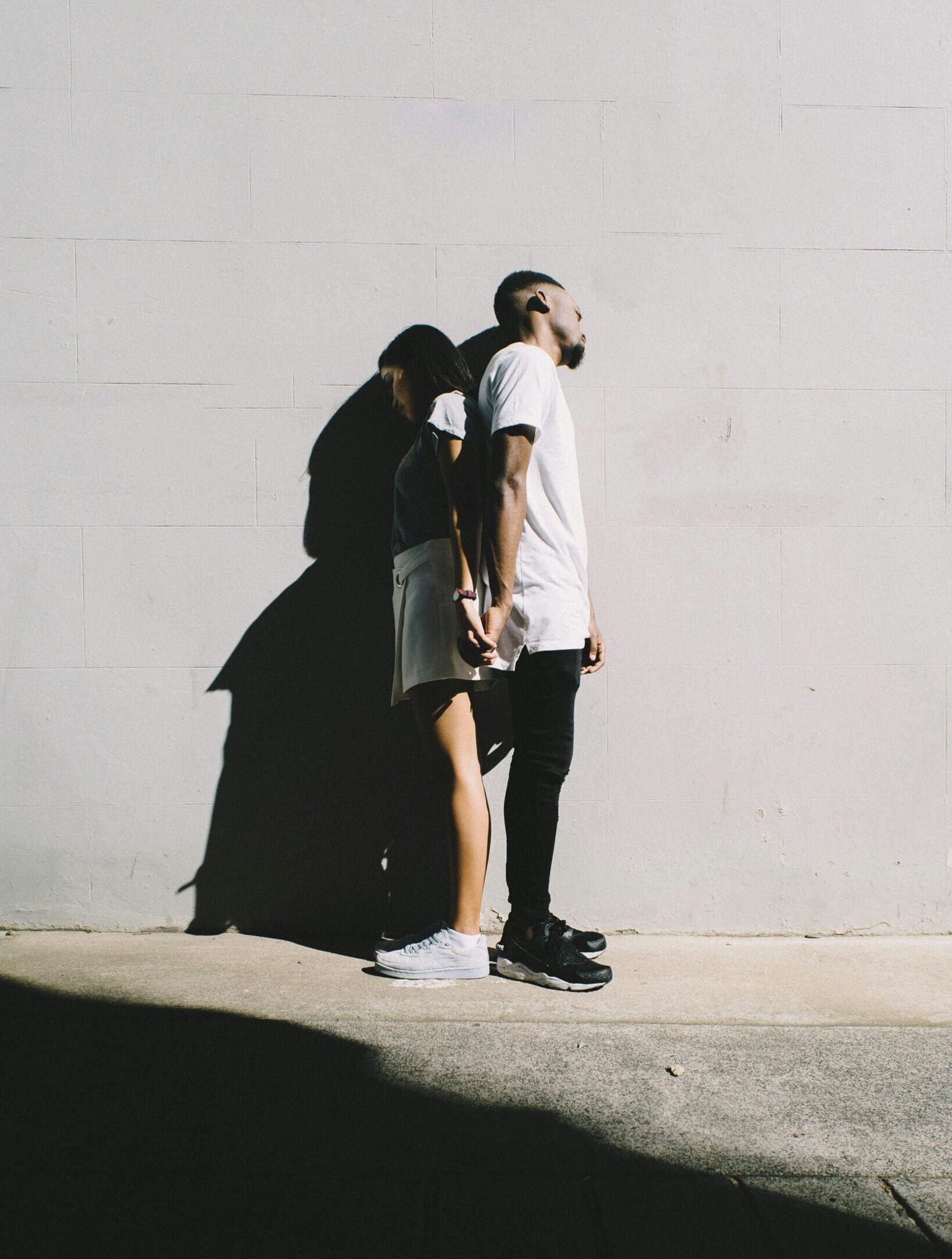 couple back to back